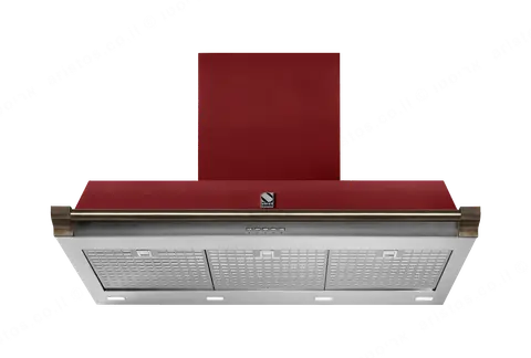 Steel קולט אדים 100 ס"מ סדרת Ascot תוצרת Steel דגם AKL100 גימור בורדו